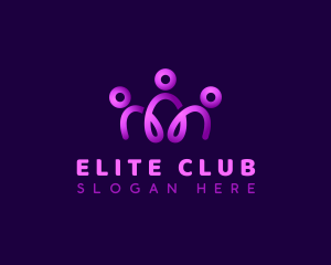 Membership - People Group Peer logo design