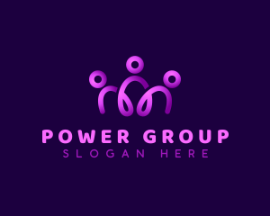 People Group Peer logo design