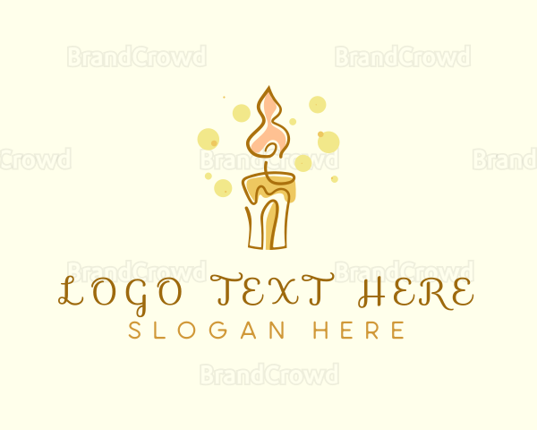 Candle Light Ember Logo