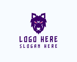 Beast - Wolf Dog Head logo design