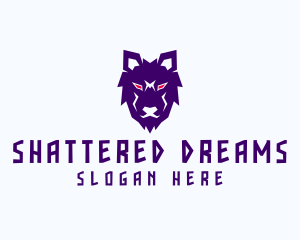 Character - Wolf Dog Head logo design