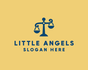Justice Law Scales  Logo