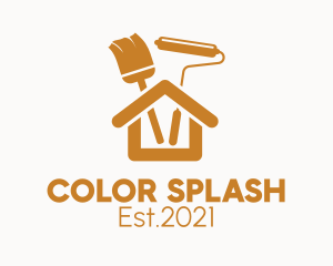 Painting - House Renovation Paint logo design