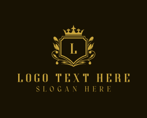 Upscale - Regal Upscale Academia logo design