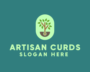 Nature Tree Planting logo design