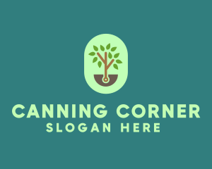 Nature Tree Planting logo design