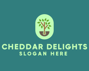 Nature Tree Planting logo design