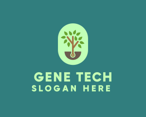 Nature Tree Planting logo design