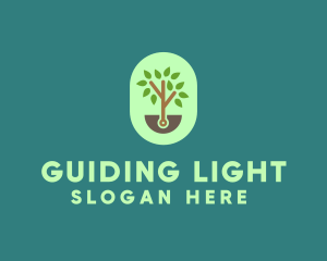 Nature Tree Planting logo design