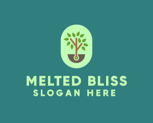 Nature Tree Planting logo design