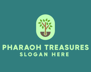 Nature Tree Planting logo design