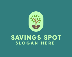 Nature Tree Planting logo design