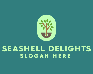 Nature Tree Planting logo design