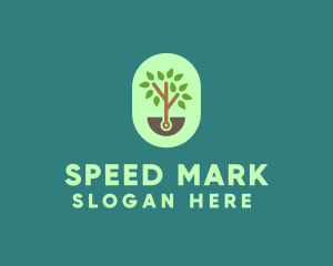 Nature Tree Planting logo design