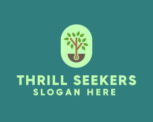 Nature Tree Planting logo design