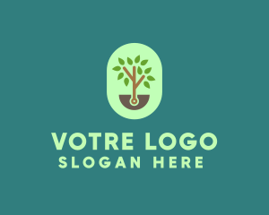 Branch - Nature Tree Planting logo design