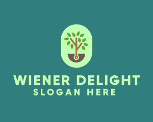 Nature Tree Planting logo design