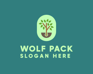 Nature Tree Planting logo design