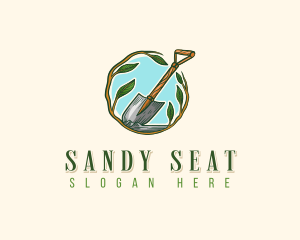 Shovel Plant Landscaping Logo