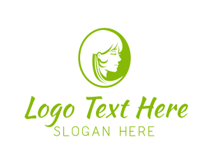 Livelihood - Woman Face Hair logo design