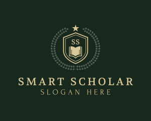 Student - Knowledge Book Education Academy logo design