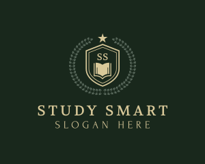 Student - Knowledge Book Education Academy logo design