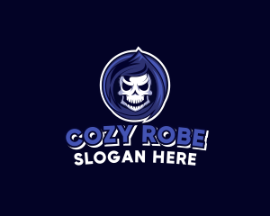 Robe - Skeleton Reaper Gaming logo design