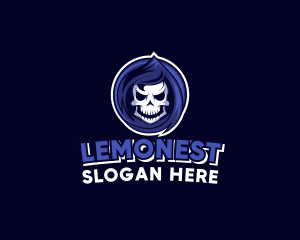 Horror - Skeleton Reaper Gaming logo design