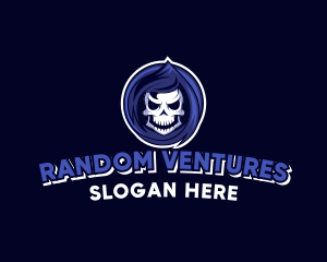 Skeleton Reaper Gaming  logo design