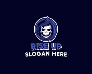 Skeleton Reaper Gaming  logo design