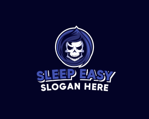 Skeleton Reaper Gaming  logo design