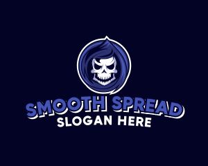 Skeleton Reaper Gaming  logo design