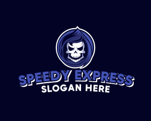 Skeleton Reaper Gaming  logo design