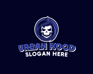 Hood - Skeleton Reaper Gaming logo design