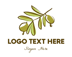 Italian Restaurant - Olive Tree logo design