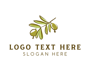 Tapas - Olive Tree Branch logo design