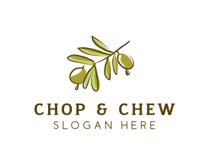 Europe - Olive Tree Branch logo design