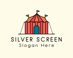 Event - Circus Show Tent logo design