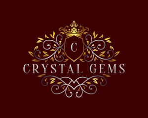 Royal Elegant Vines logo design