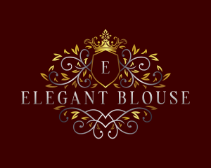 Royal Elegant Vines logo design