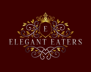 Royal Elegant Vines logo design