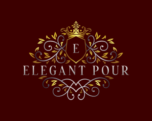 Royal Elegant Vines logo design