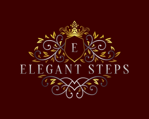 Royal Elegant Vines logo design