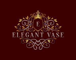 Royal Elegant Vines logo design