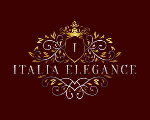 Royal Elegant Vines logo design