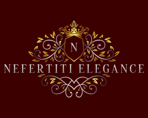 Royal Elegant Vines logo design