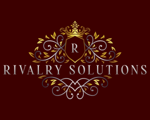 Royal Elegant Vines logo design