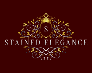 Royal Elegant Vines logo design