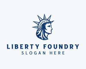 Political Liberty Patriot logo design