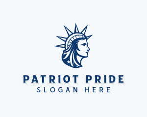 Political Liberty Patriot logo design